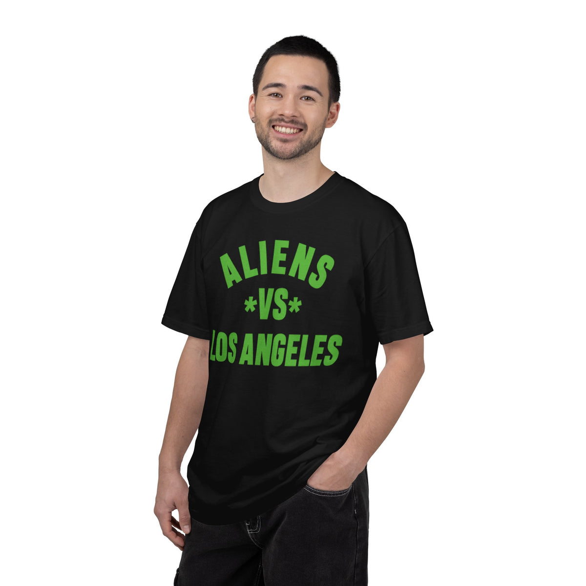Aliens vs Los Angeles T-Shirt — Retro Sci‑Fi Graphic Tee