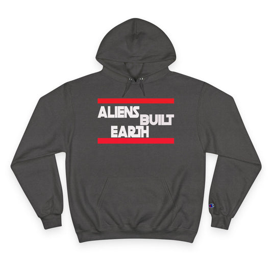 Alien Built Earth Hoodie — Sci‑Fi Graphic Pullover