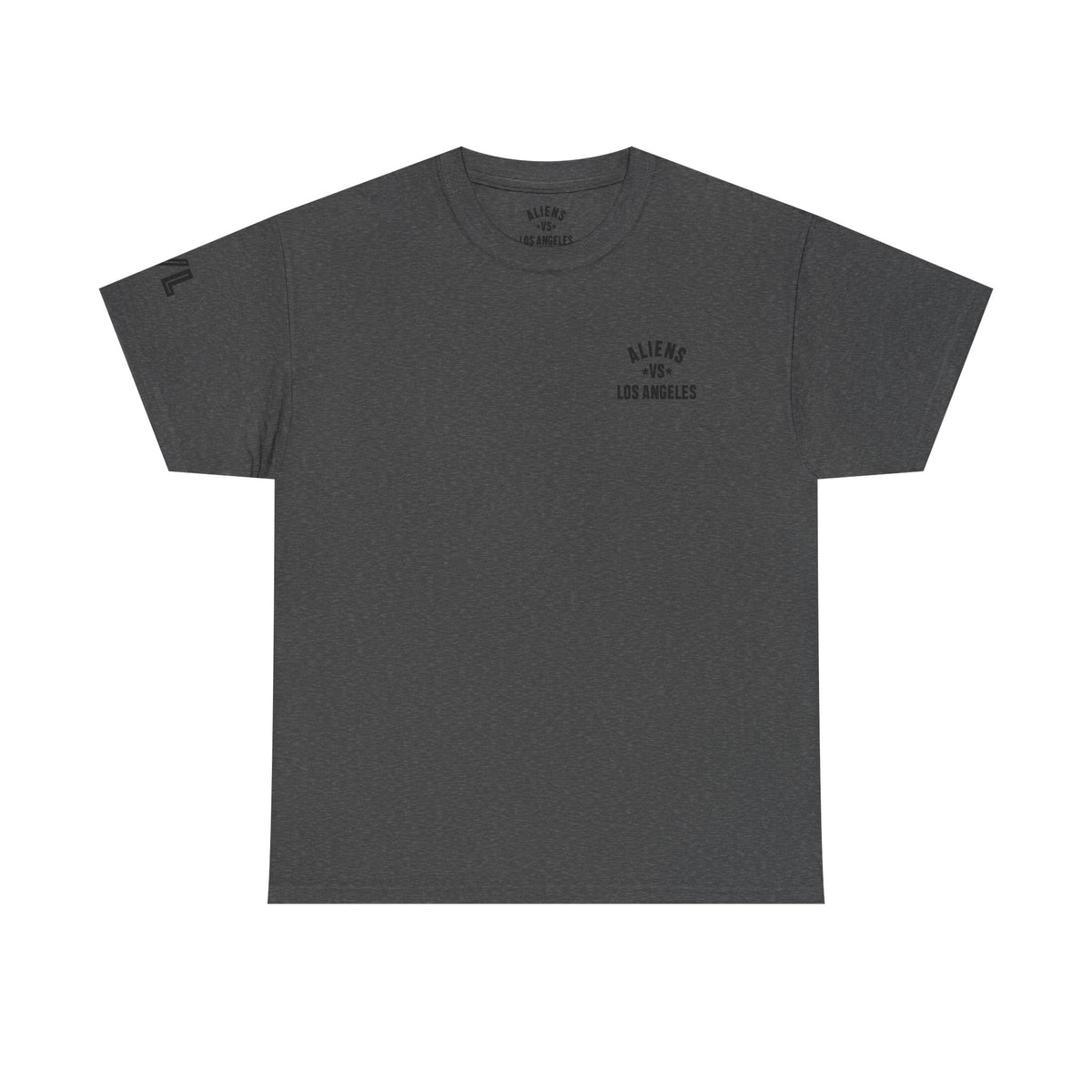 Alien Lifeguard Graphic Tee — Retro Sci‑Fi Crewneck T‑Shirt