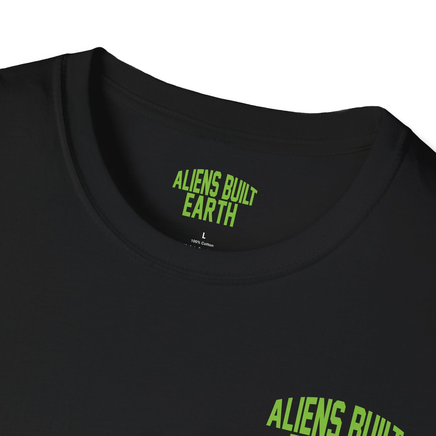 Aliens Built Earth T-Shirt — "We Are All Aliens" Graphic Tee