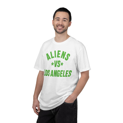 Aliens vs Los Angeles T-Shirt — Retro Sci‑Fi Graphic Tee