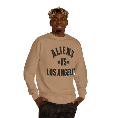 Aliens vs Los Angeles Sweatshirt — Retro Sports-Style Crewneck