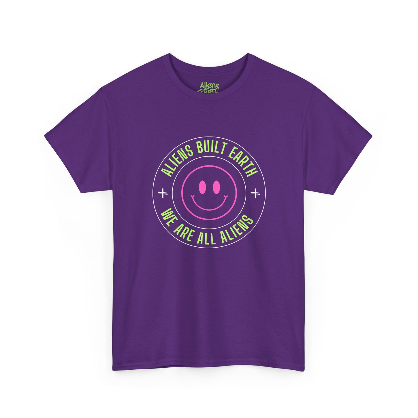 Aliens Built Earth "We Are All Aliens" Graphic Tee