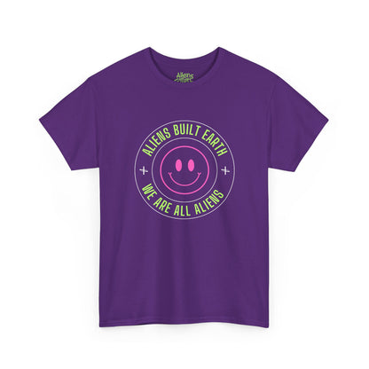 Aliens Built Earth "We Are All Aliens" Graphic Tee