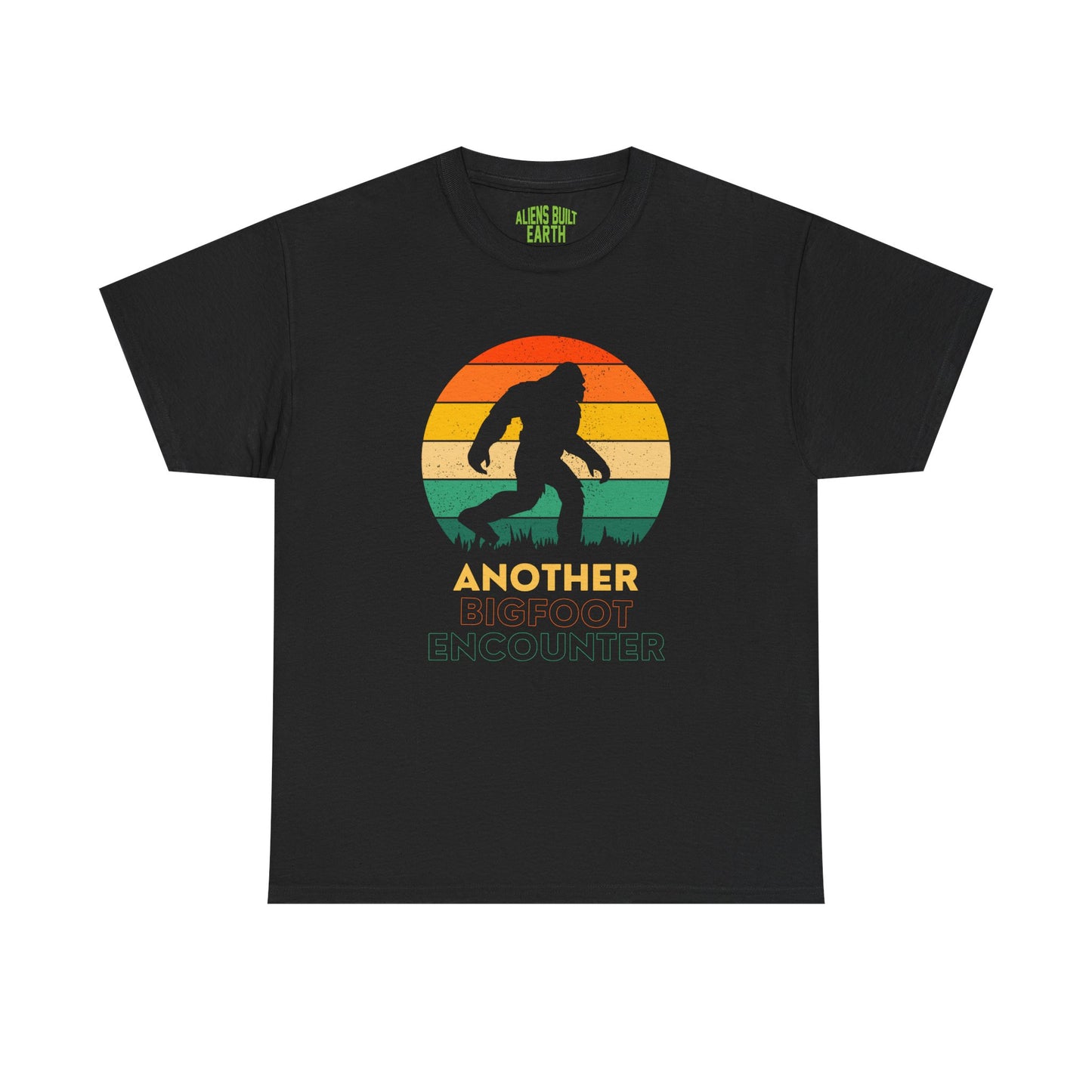Bigfoot Retro T‑Shirt — "Another Bigfoot Encounter" Vintage Sasquatch Tee