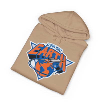 Around the World A.B.E Graphic Hoodie — “Always Outta This Earth” Space Logo Pullover
