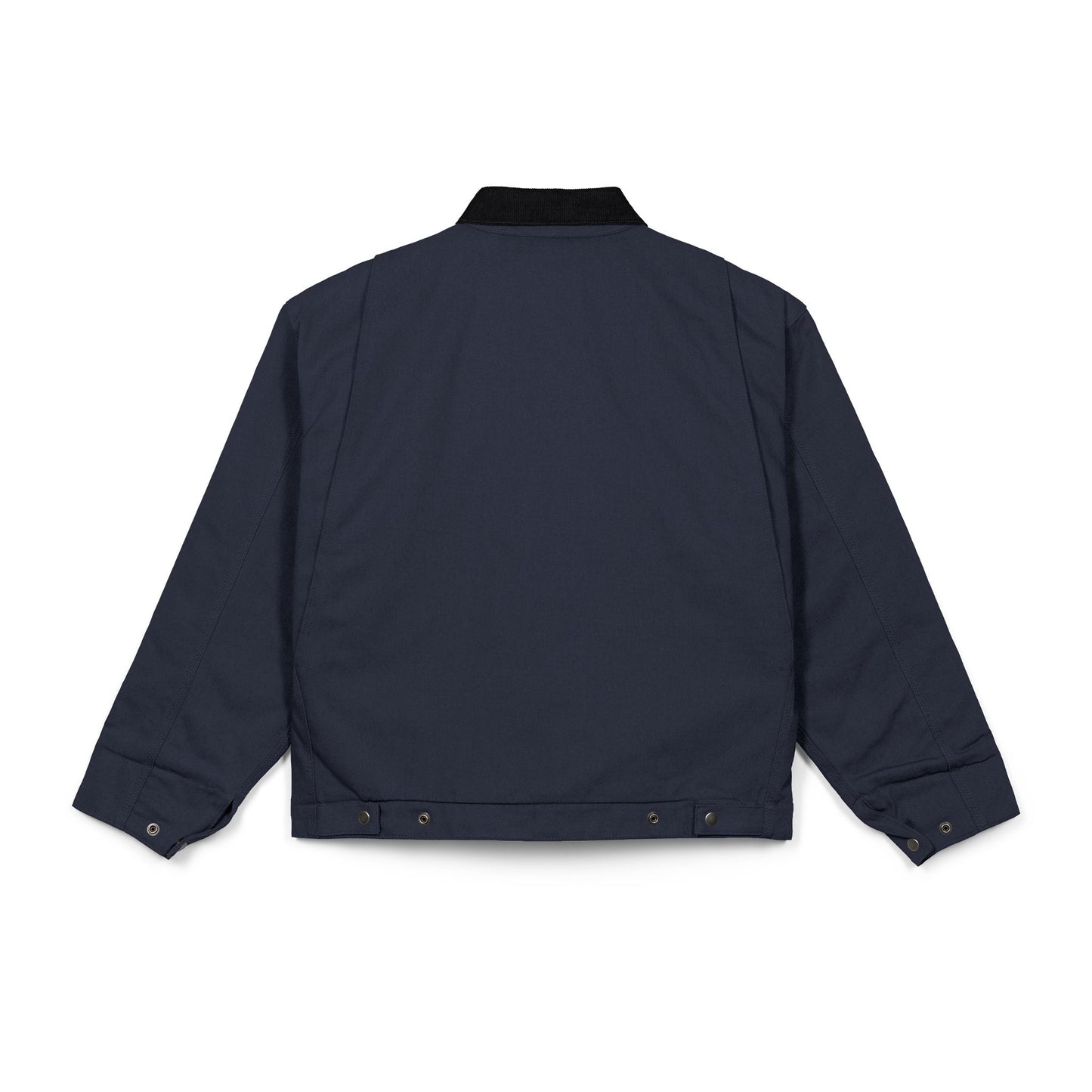 Work Jacket — "Always Hope for Earth" Embroidered Black Duck Cloth
