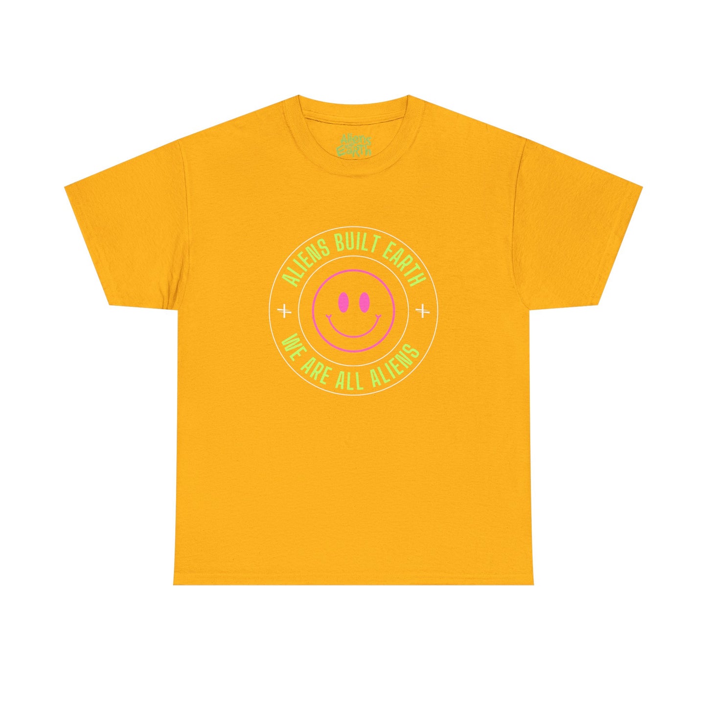 Aliens Built Earth "We Are All Aliens" Graphic Tee