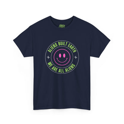 Aliens Built Earth "We Are All Aliens" Graphic Tee