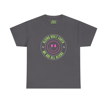 Aliens Built Earth "We Are All Aliens" Graphic Tee