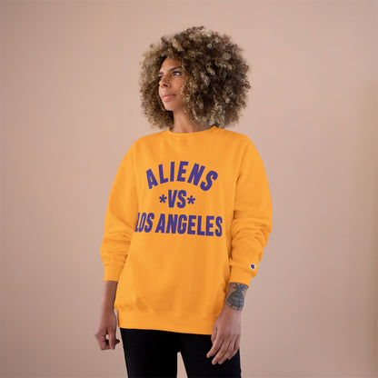 Aliens vs Los Angeles Sweatshirt — Retro Sports Crewneck