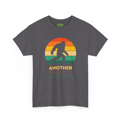Bigfoot Retro T‑Shirt — "Another Bigfoot Encounter" Vintage Sasquatch Tee