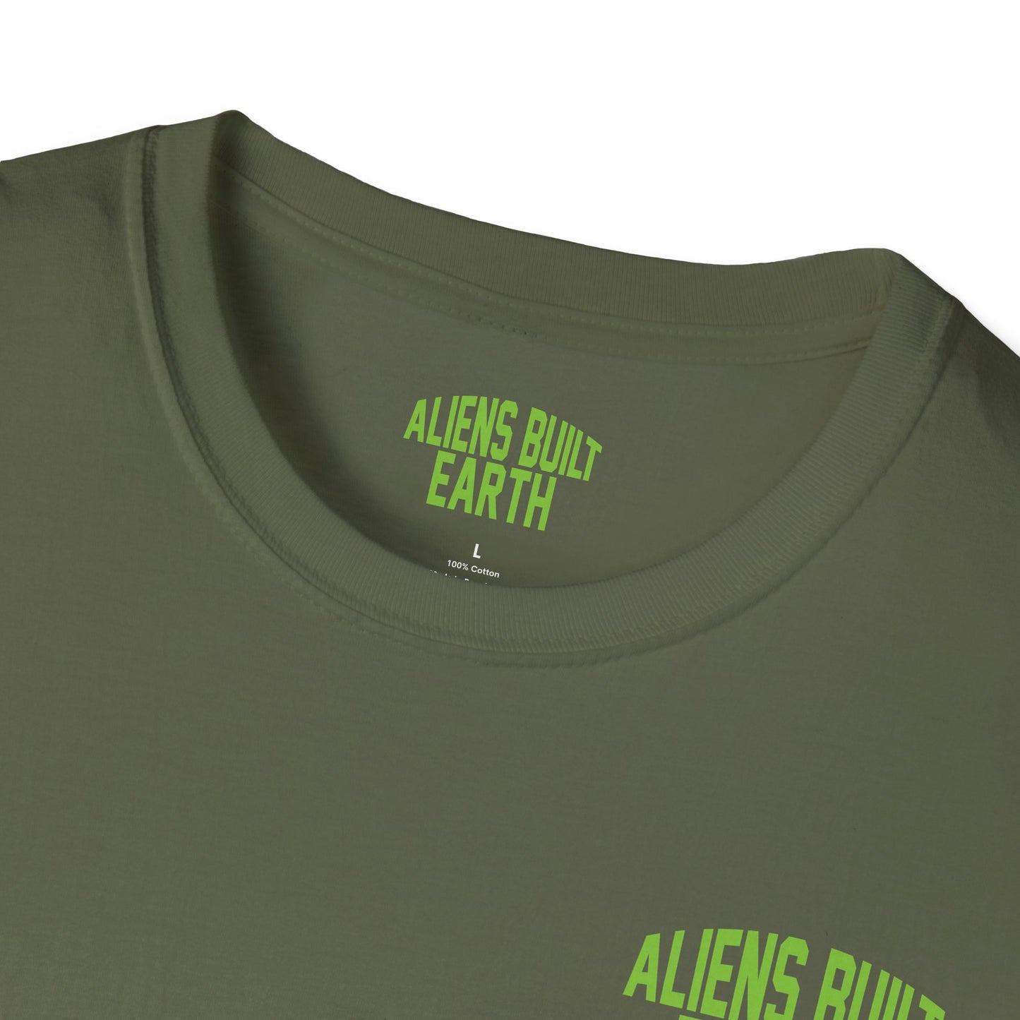 Aliens Built Earth T-Shirt — "We Are All Aliens" Graphic Tee