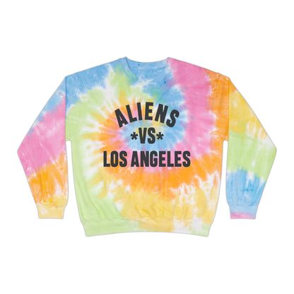 Aliens vs Los Angeles Tie-Dye Sweatshirt