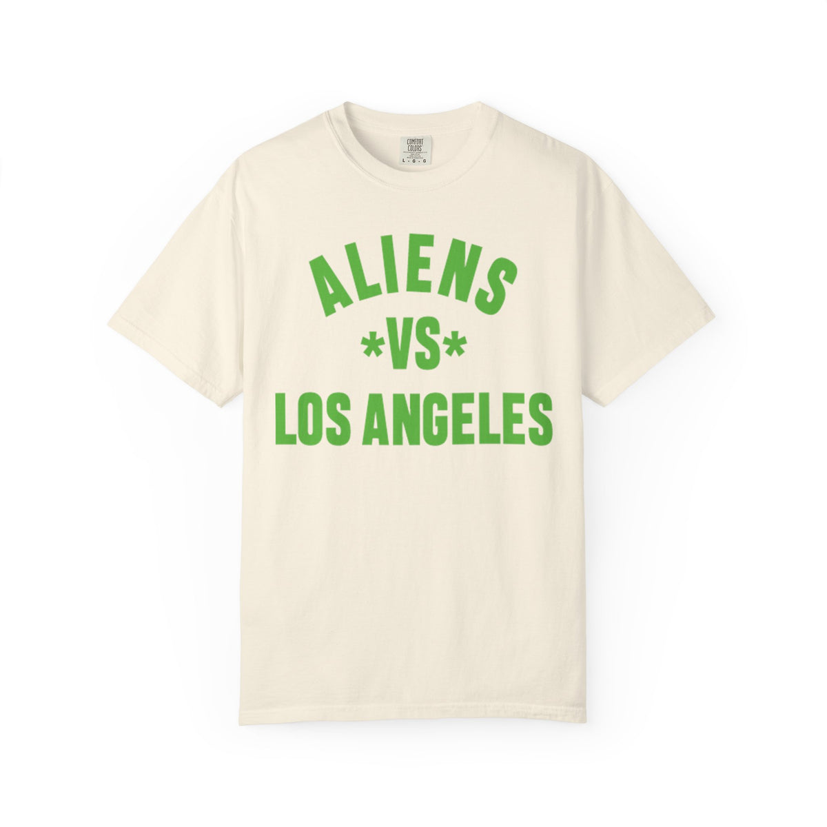 Aliens vs Los Angeles T-Shirt — Retro Sci‑Fi Graphic Tee