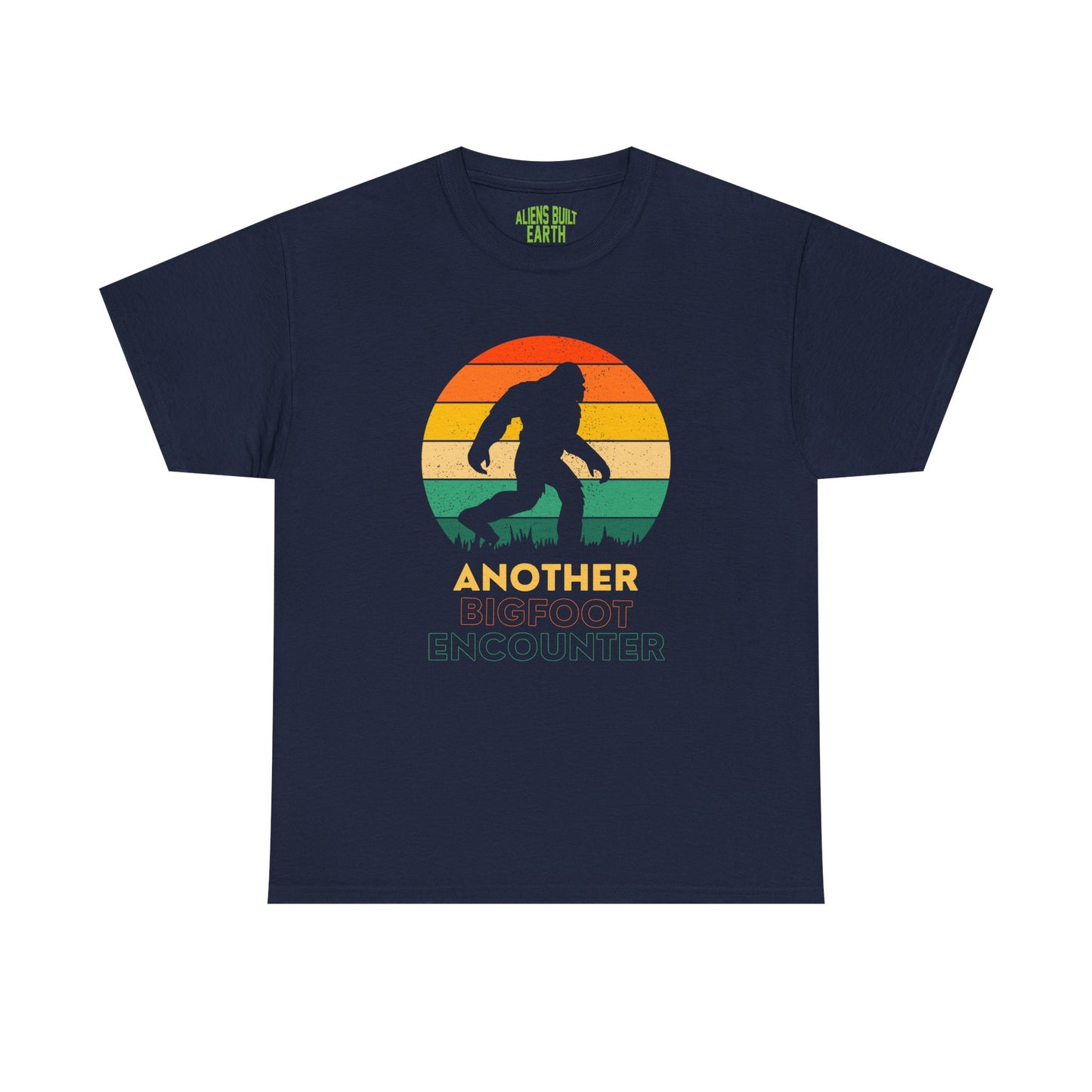 Bigfoot Retro T‑Shirt — "Another Bigfoot Encounter" Vintage Sasquatch Tee