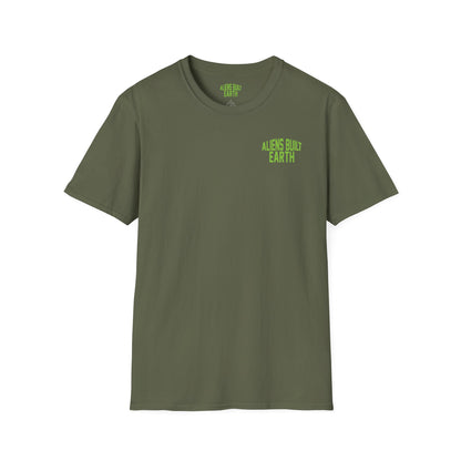 Aliens Built Earth T-Shirt — "We Are All Aliens" Graphic Tee