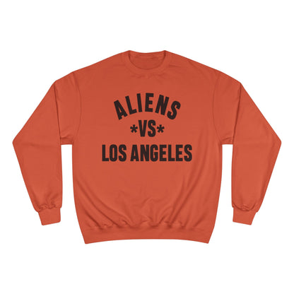 Aliens vs Los Angeles Champion Sweatshirt — Urban Sports Style Crewneck