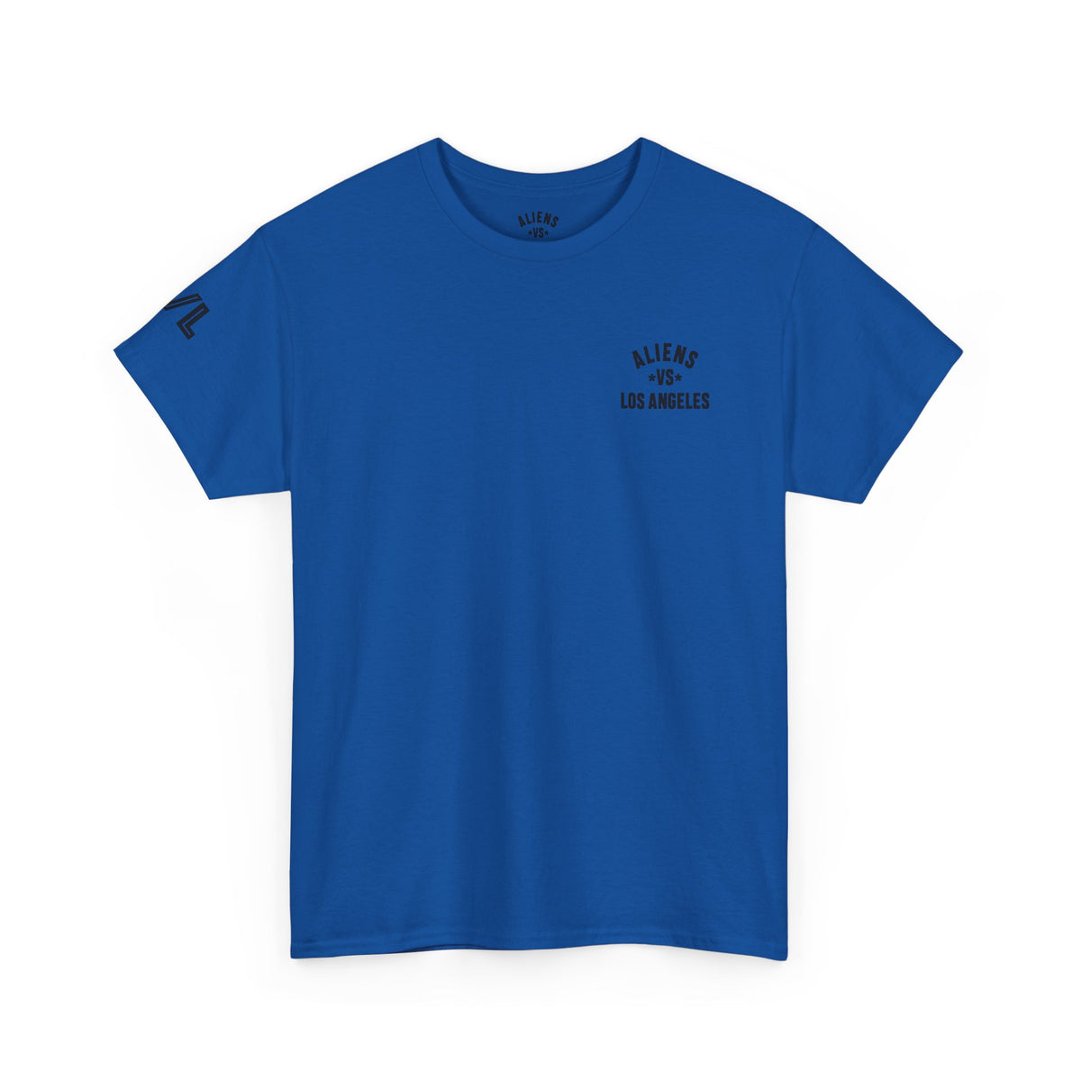 Alien Lifeguard Graphic Tee — Retro Sci‑Fi Crewneck T‑Shirt
