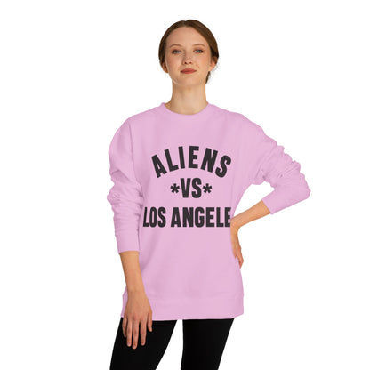 Aliens vs Los Angeles Sweatshirt — Retro Sports-Style Crewneck