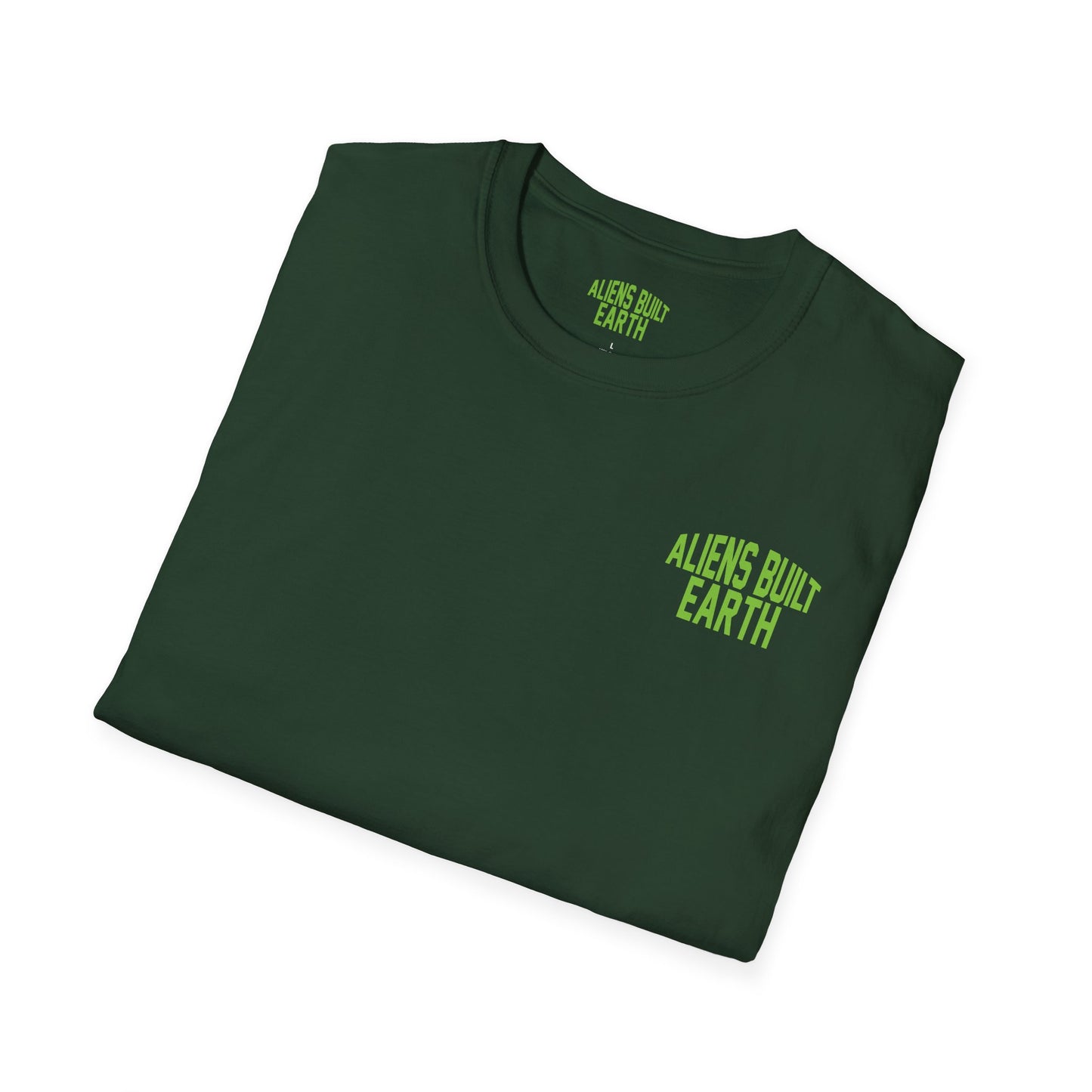 Aliens Built Earth T-Shirt — "We Are All Aliens" Graphic Tee