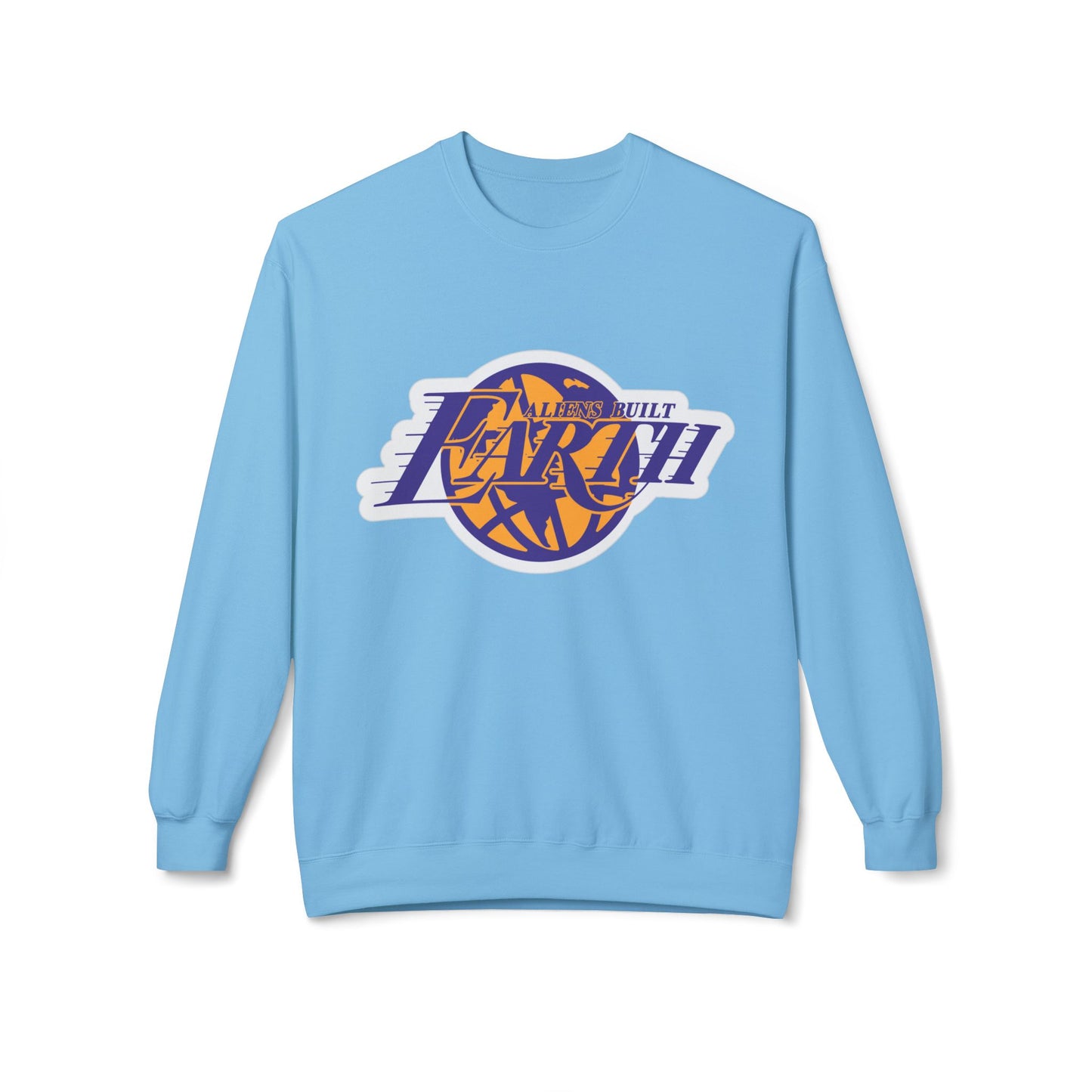 Lake Show Aliens Built Earth Logo Crewneck Sweatshirt