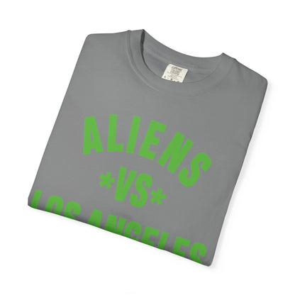 Aliens vs Los Angeles T-Shirt — Retro Sci‑Fi Graphic Tee