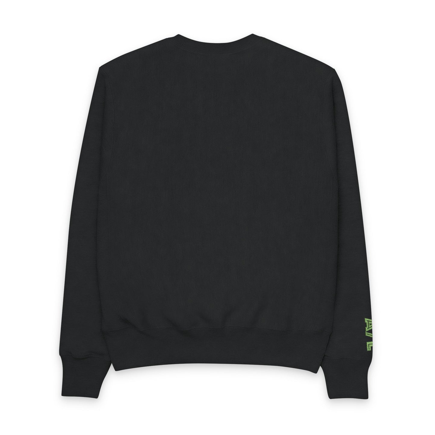 Alien Los Angeles Crewneck Sweatshirt — Neon Green Graphic