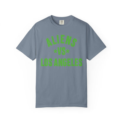 Aliens vs Los Angeles T-Shirt — Retro Sci‑Fi Graphic Tee