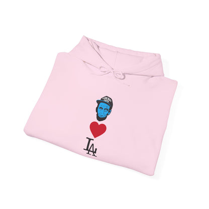 Aliens love Los Angeles  Hoodie - "Unexpected Encounter" Glow Graphic