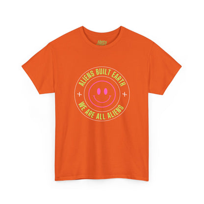 Aliens Built Earth "We Are All Aliens" Graphic Tee