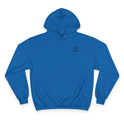 Aliens vs Los Angeles Graphic Hoodie — Retro Sci‑Fi Movie Poster Pullover