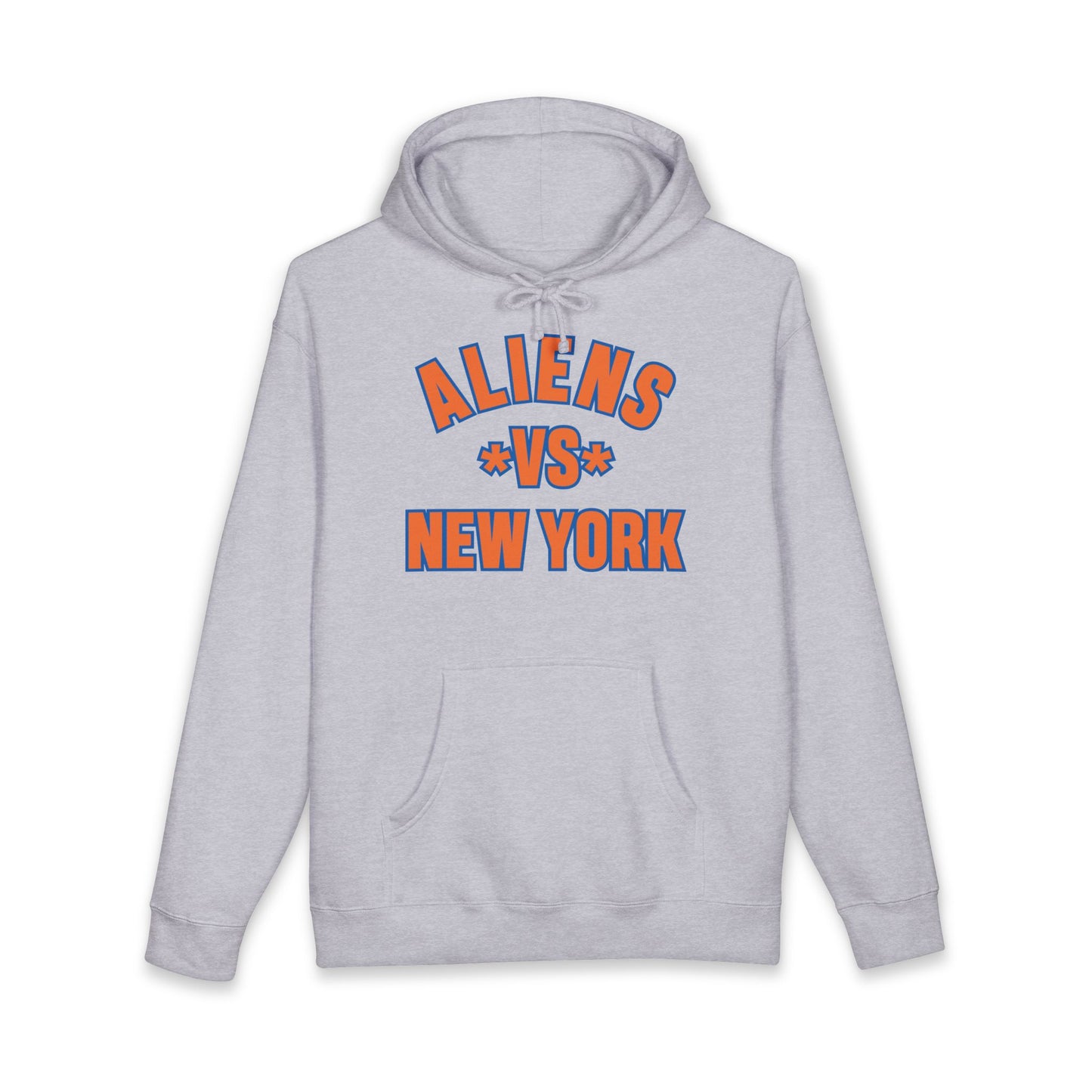 Aliens vs New York Hoodie - Retro Sci‑Fi Graphic Pullover