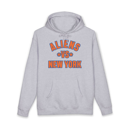 Aliens vs New York Hoodie - Retro Sci‑Fi Graphic Pullover