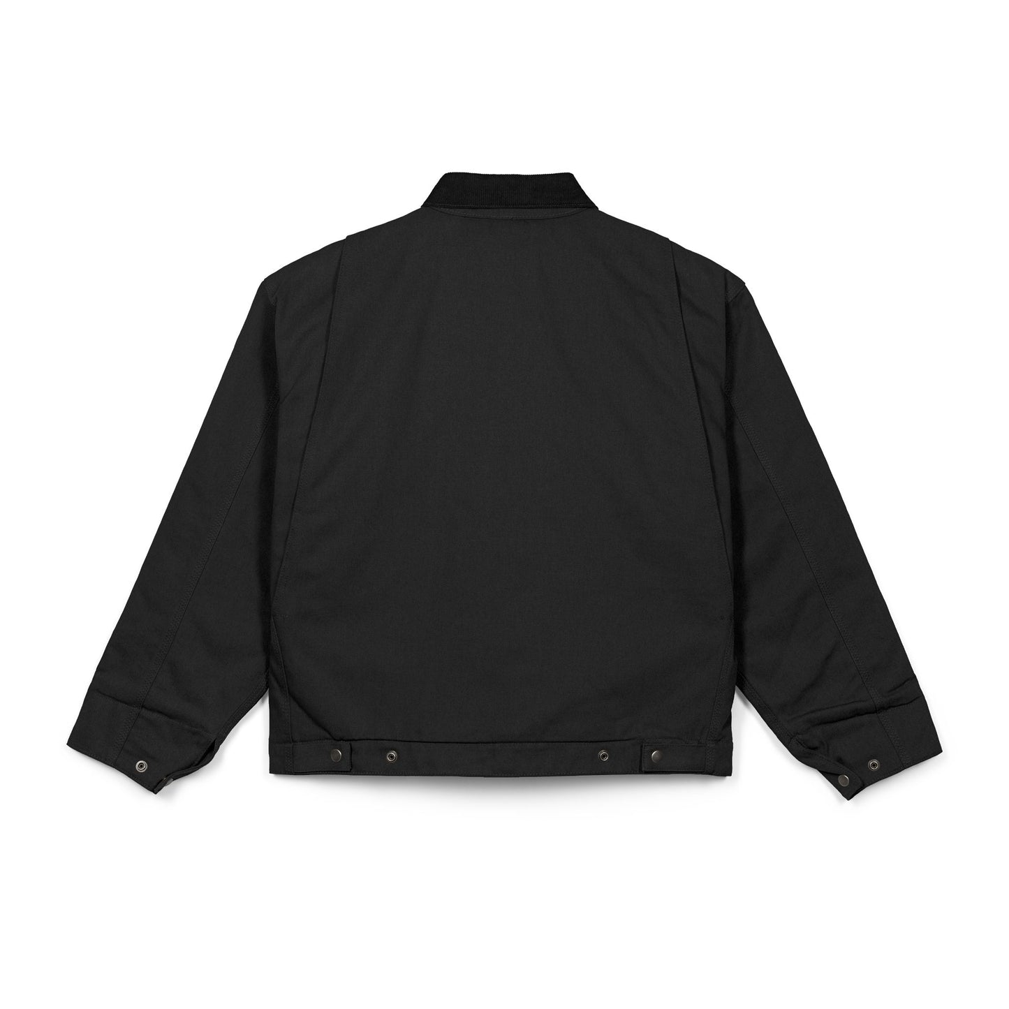 Work Jacket — "Always Hope for Earth" Embroidered Black Duck Cloth