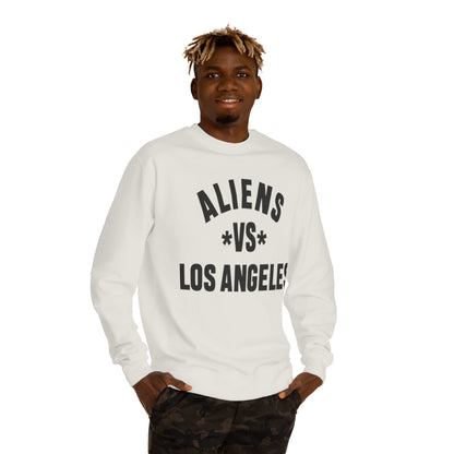 Aliens vs Los Angeles Sweatshirt — Retro Sports-Style Crewneck