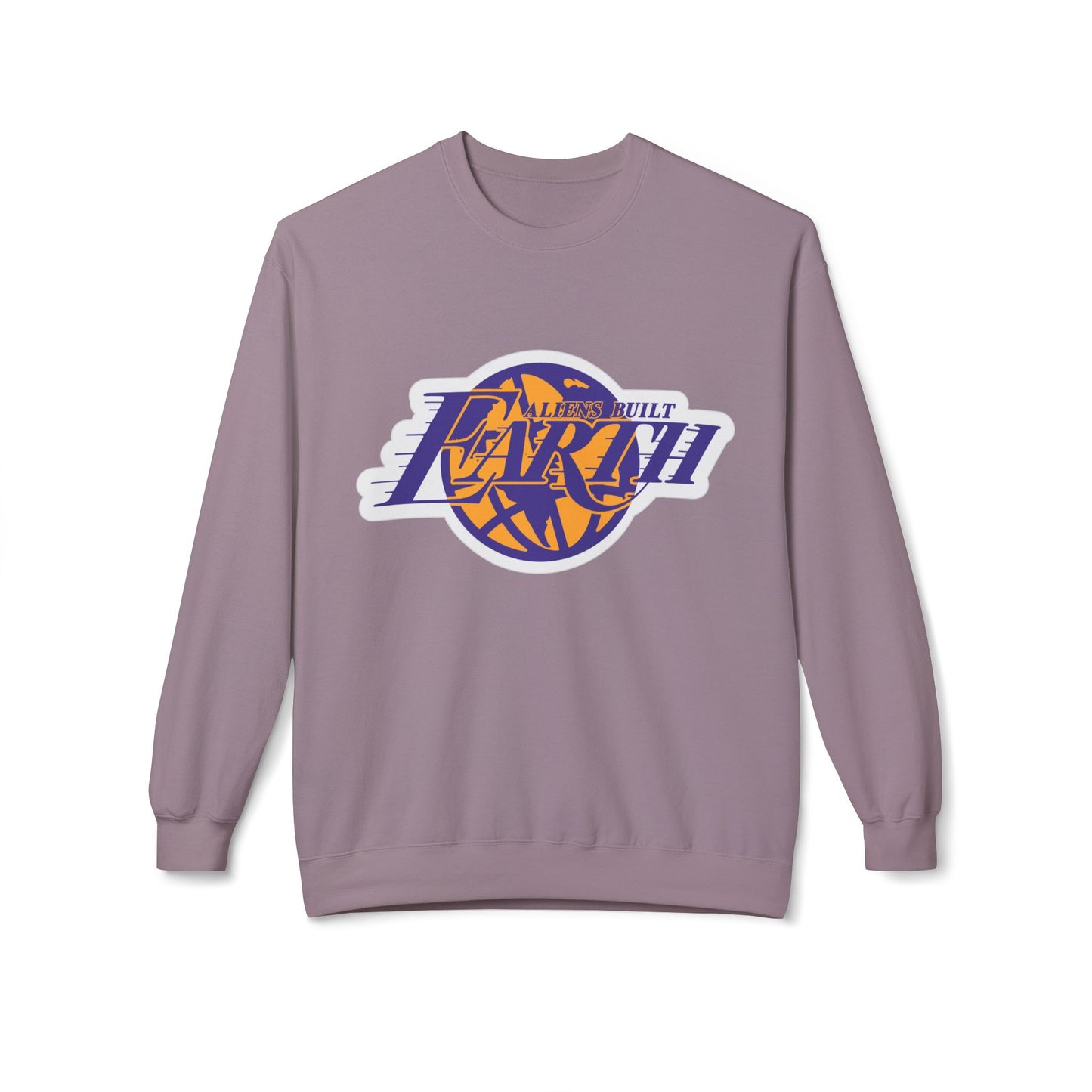 Lake Show Aliens Built Earth Logo Crewneck Sweatshirt