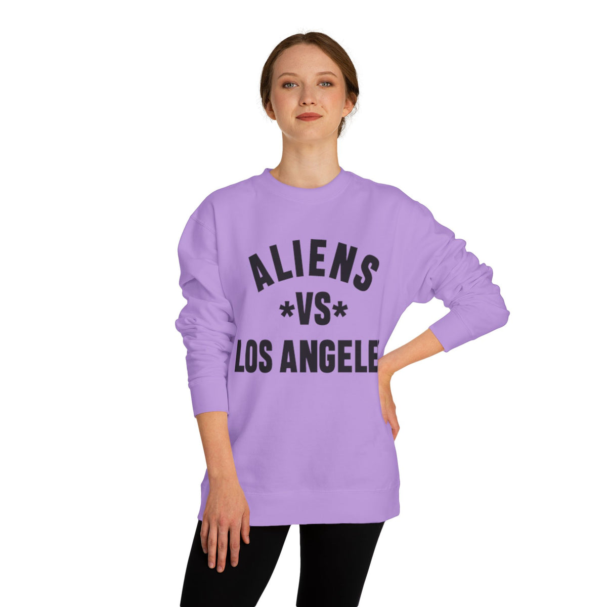 Aliens vs Los Angeles Sweatshirt — Retro Sports-Style Crewneck