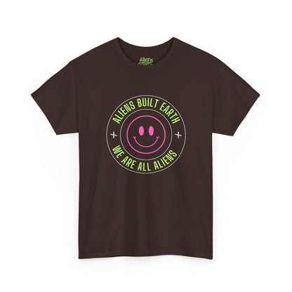 Aliens Built Earth "We Are All Aliens" Graphic Tee