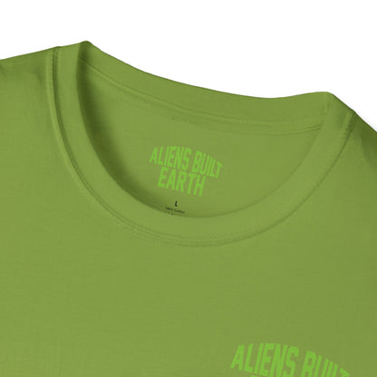 Aliens Built Earth T-Shirt — "We Are All Aliens" Graphic Tee