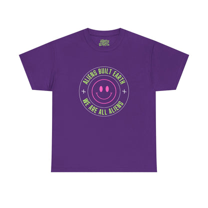 Aliens Built Earth "We Are All Aliens" Graphic Tee