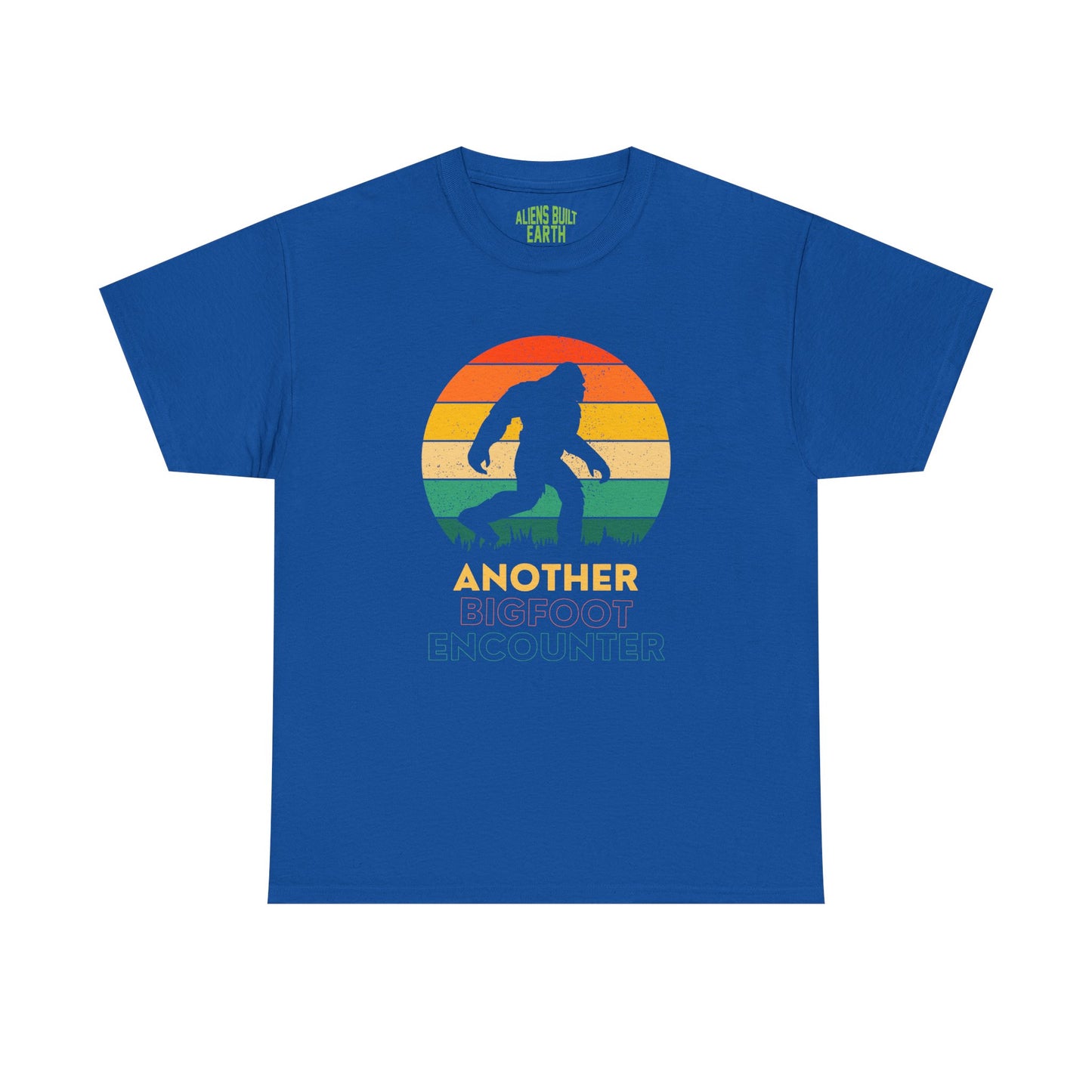 Bigfoot Retro T‑Shirt — "Another Bigfoot Encounter" Vintage Sasquatch Tee