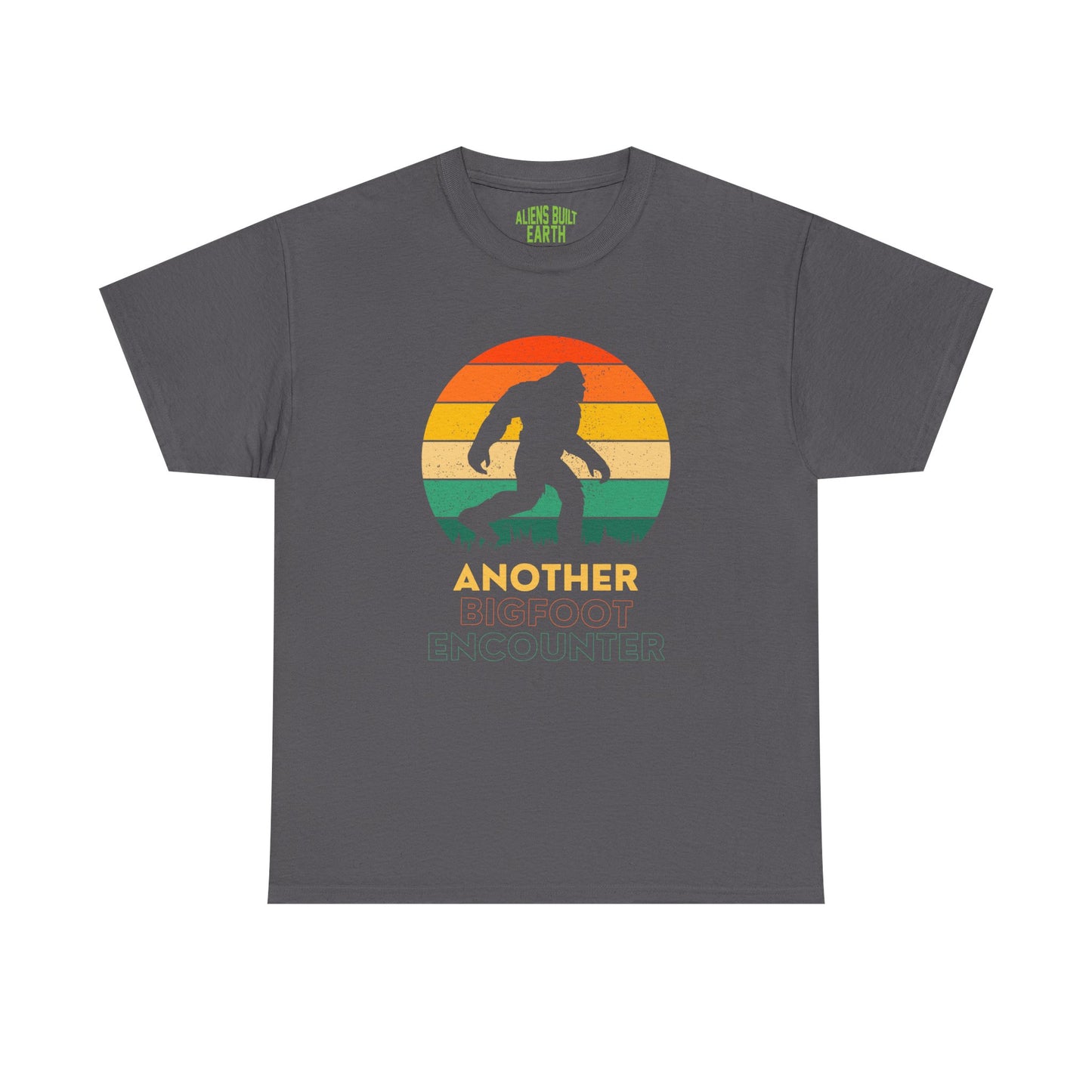 Bigfoot Retro T‑Shirt — "Another Bigfoot Encounter" Vintage Sasquatch Tee