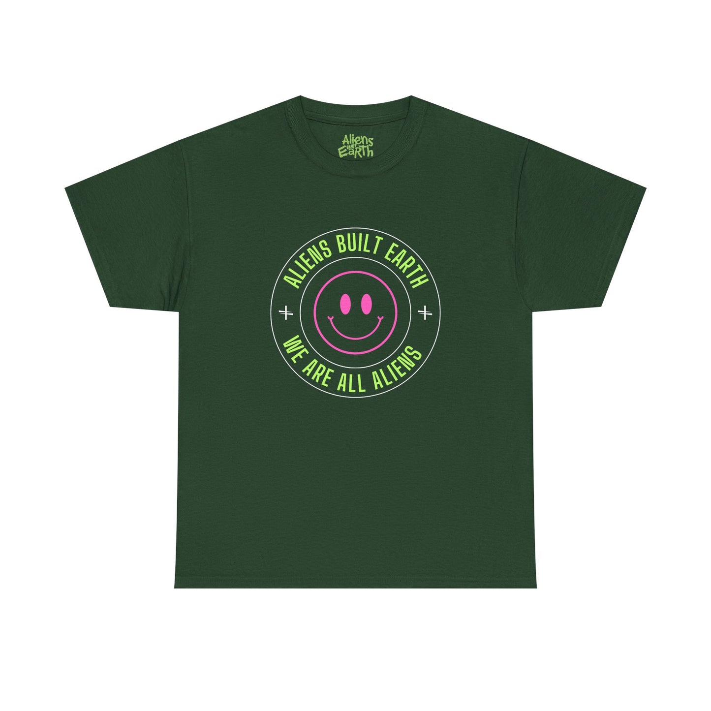 Aliens Built Earth "We Are All Aliens" Graphic Tee