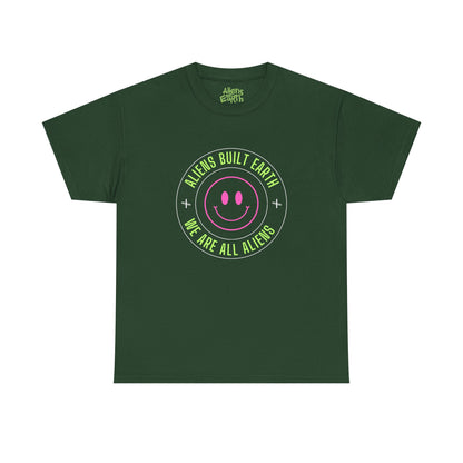 Aliens Built Earth "We Are All Aliens" Graphic Tee