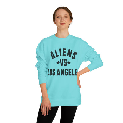 Aliens vs Los Angeles Sweatshirt — Retro Sports-Style Crewneck