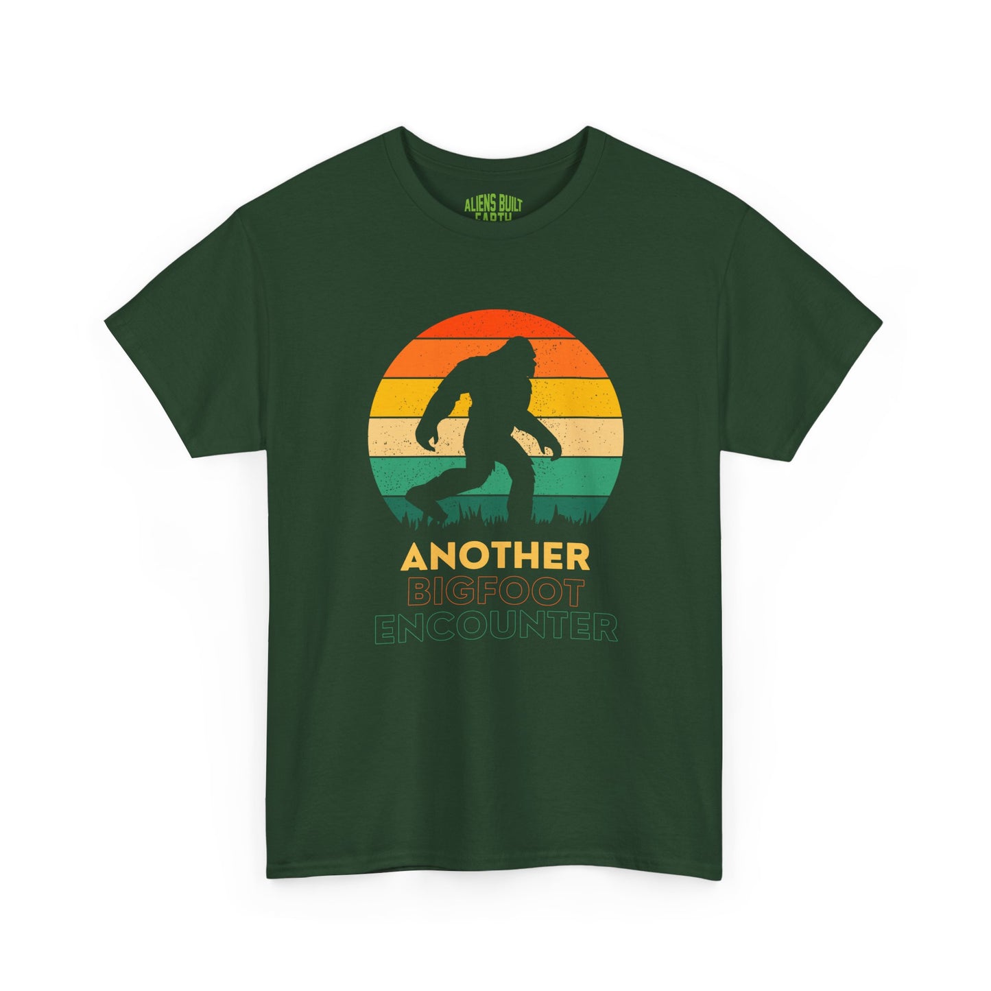 Bigfoot Retro T‑Shirt — "Another Bigfoot Encounter" Vintage Sasquatch Tee