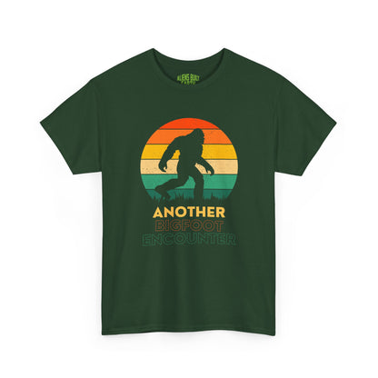 Bigfoot Retro T‑Shirt — "Another Bigfoot Encounter" Vintage Sasquatch Tee