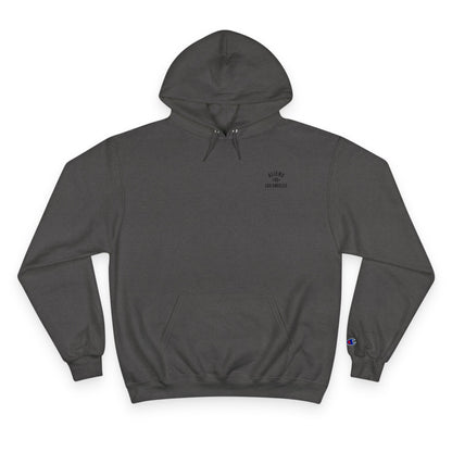 Aliens vs Los Angeles Graphic Hoodie — Retro Sci‑Fi Movie Poster Pullover
