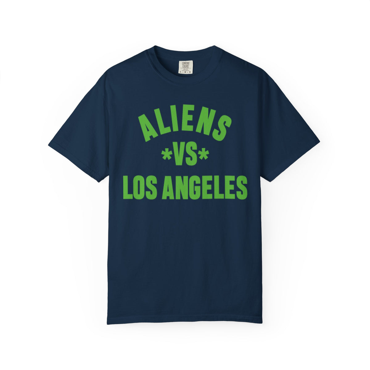 Aliens vs Los Angeles T-Shirt — Retro Sci‑Fi Graphic Tee